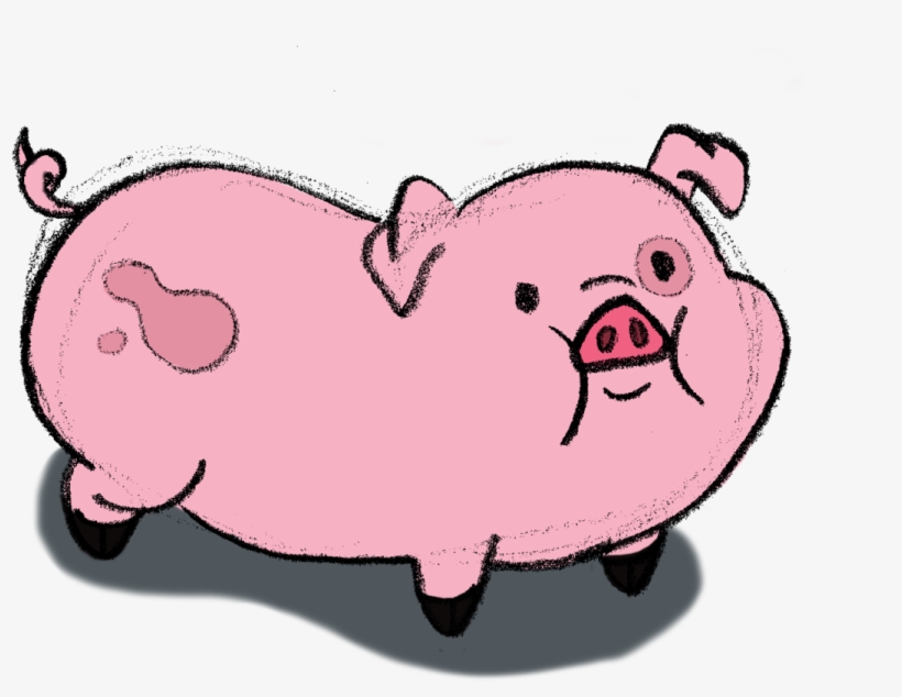 Jpg Download Gravity Drawing Pig - Drawing, transparent png