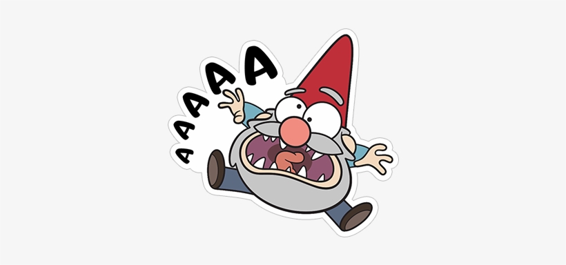 Viber Sticker «gnomes From Gravity Falls» - Gravity Falls Sticker, transparent png