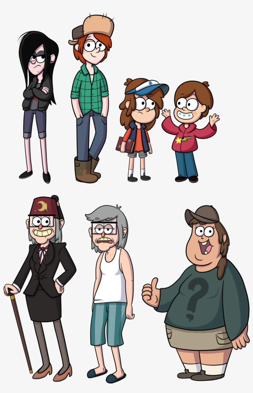 Gravity Fall Grown Up, transparent png