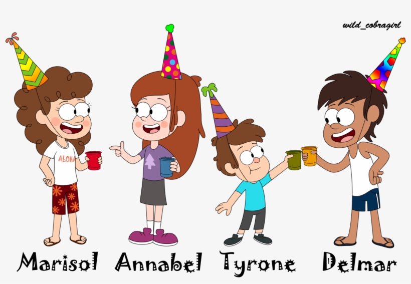 Cousins - Gravity Falls Mariol And Delmar, transparent png