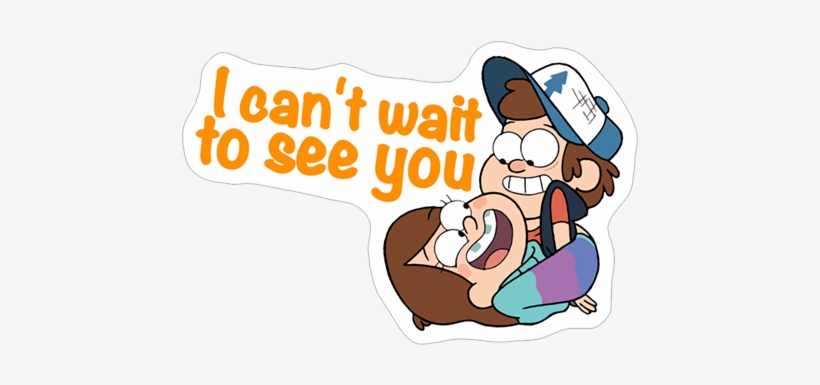 Viber Sticker «gravity Falls» - Stickers Gravity Falls, transparent png