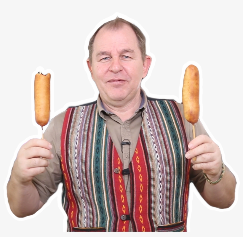 Corn Dog Outline - Cervelat, transparent png