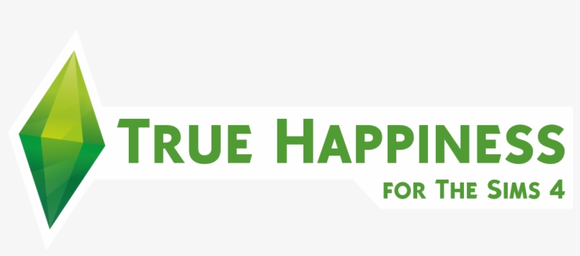 True Happiness For The Sims - Graphic Design, transparent png