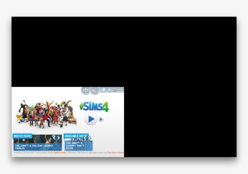 [mac] Sims 4 Minimizing At Title Screen - Sims 4, transparent png