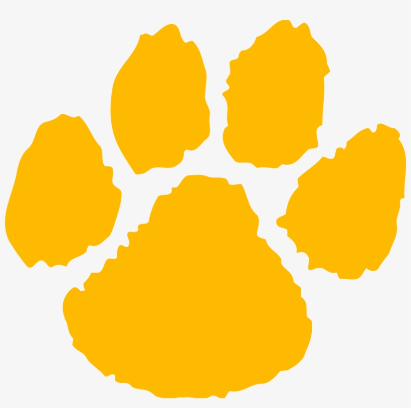 Use Of Logos - Gold Paw Print Transparent, transparent png