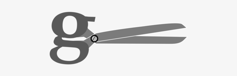 Scissors Logo Line Angle - Clip Art, transparent png