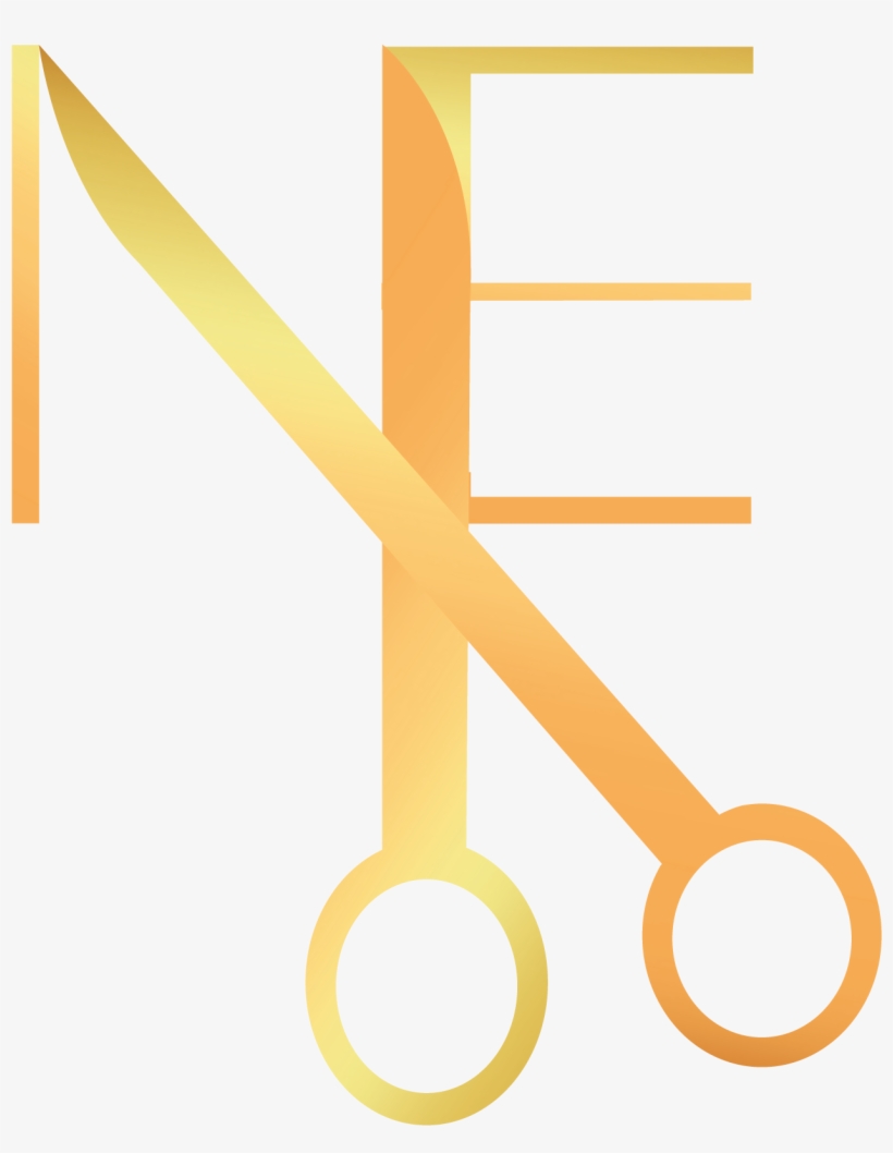 Logotipo Para Una Estética Unisex Llamada Nayelli Escalante - Scissors, transparent png
