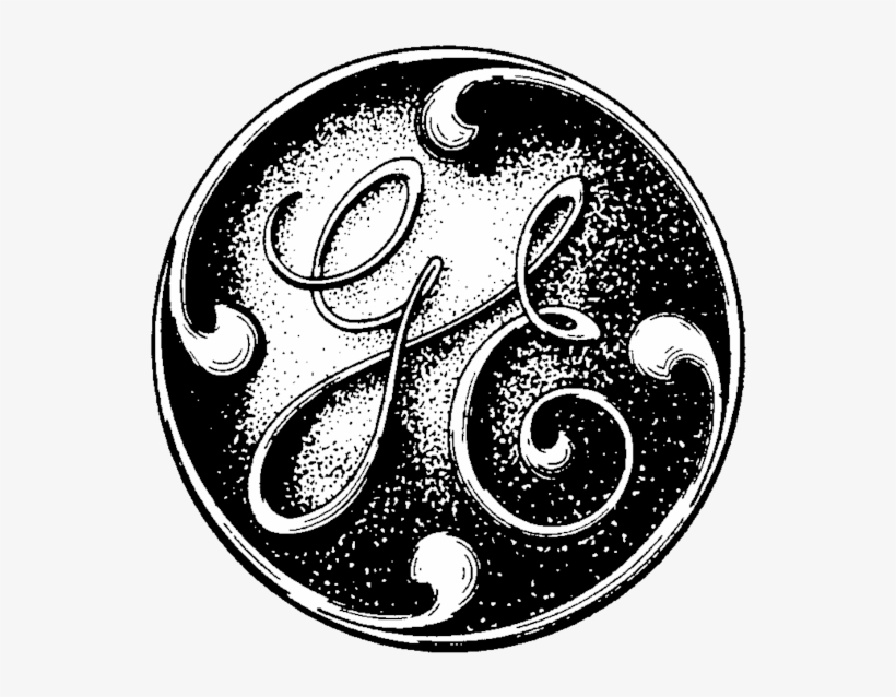 General Electric 1899 - Original General Electric Logo, transparent png