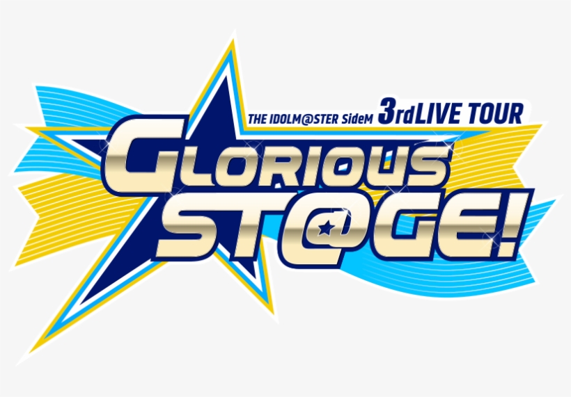 The Idolm@ster Sidem 3rdlive Tour ~glorious St@ge ~ - Graphic Design, transparent png