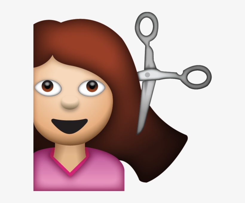 Free Download Emoji Sticker By Loren - Hair Emoji Png, transparent png