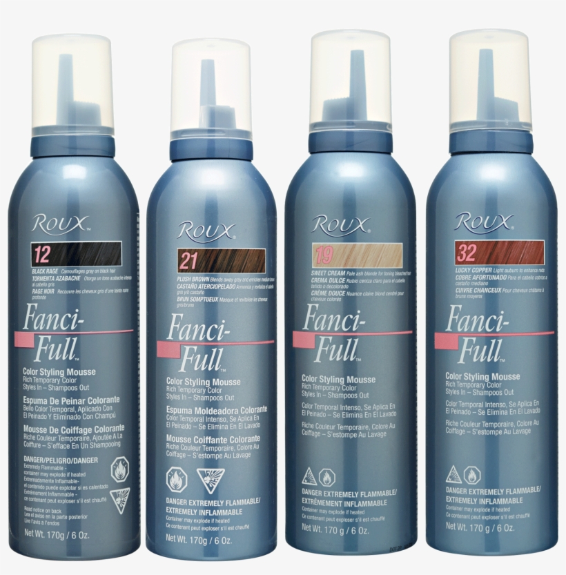 Roux2 - Roux Fanci-full Styling Mousse Lucky Copper, transparent png