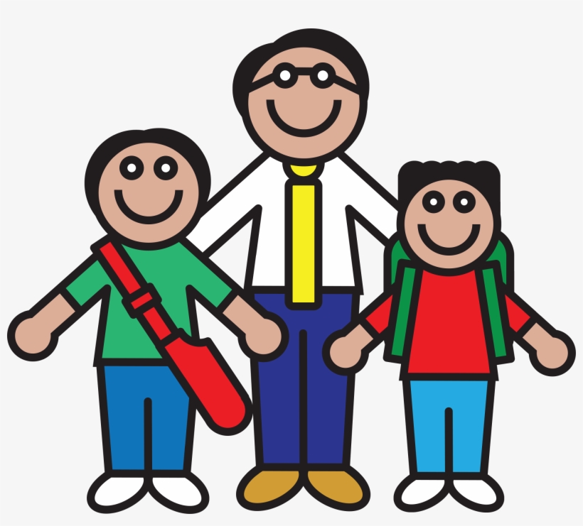 Son Clipart - Male Teacher Clip Art, transparent png