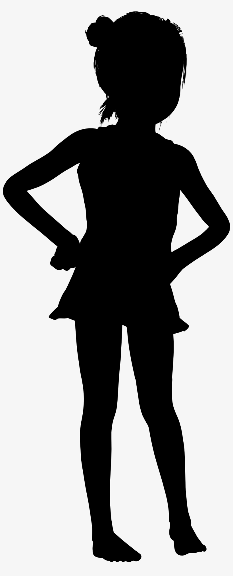 This Free Icons Png Design Of Girl With Hands On Hips, transparent png
