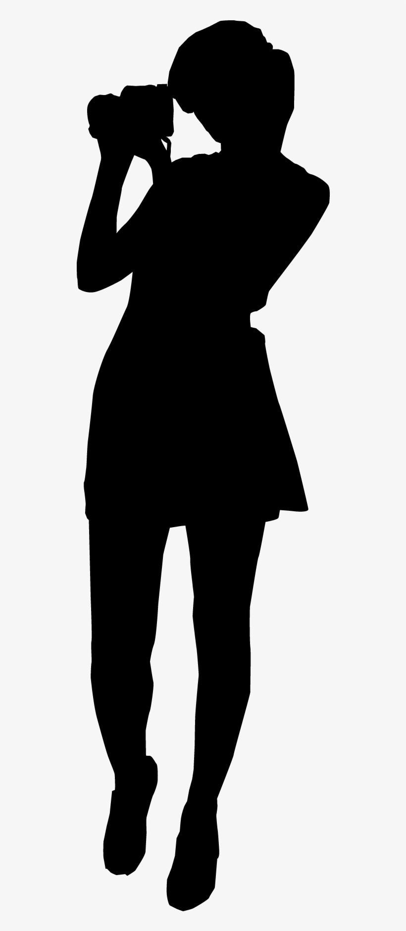 Pics For Gt Girl Photographer Silhouette Mural Ideas - Girl With Camera Silhouette, transparent png
