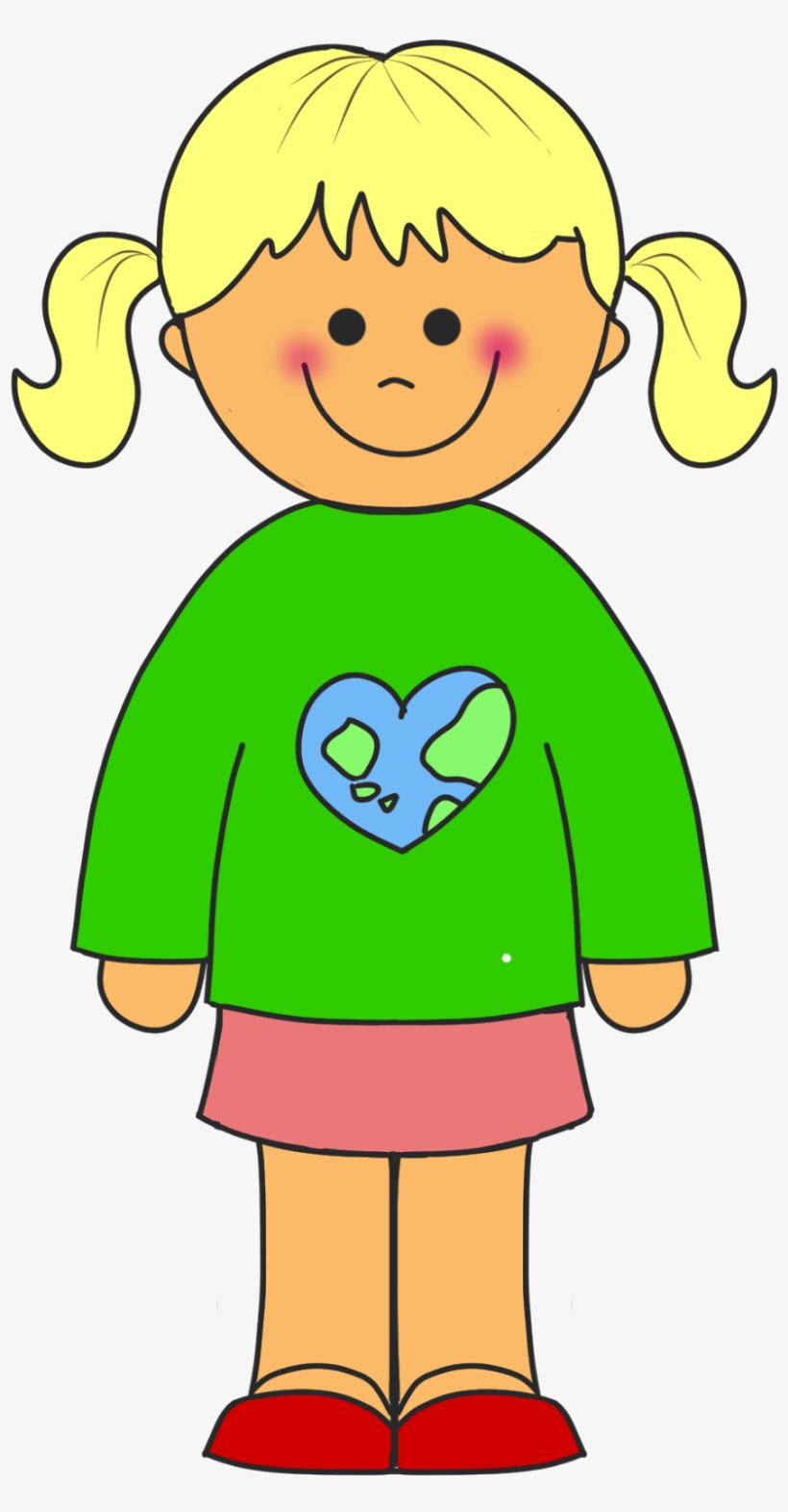 Girl Clipart - Clipart Of Girl, transparent png