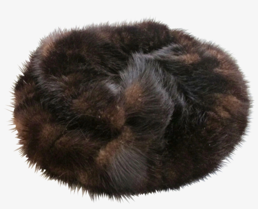 Vintage Schiaparelli Fur Hearts - Hat, transparent png