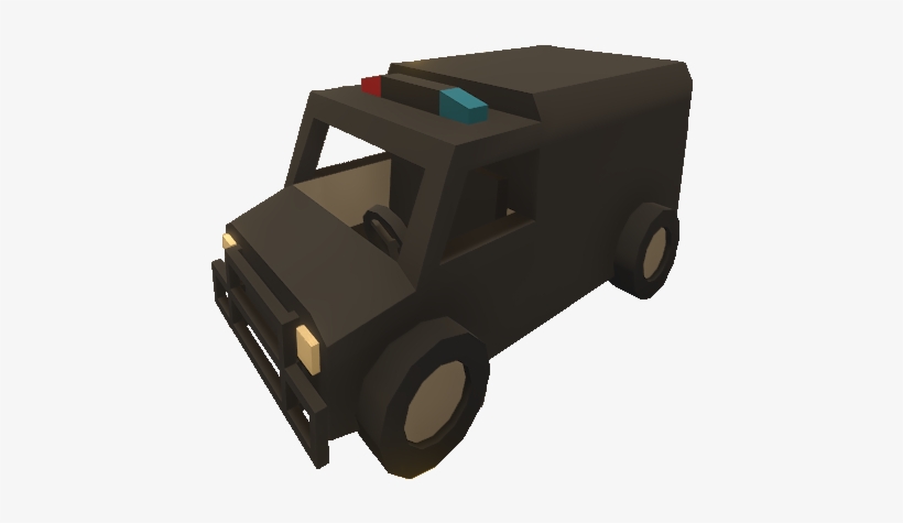 Armored Police Truck - Car, transparent png