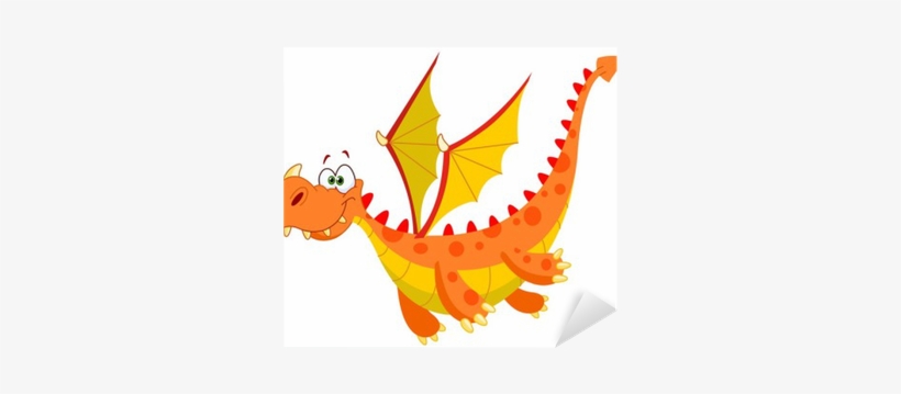 Magical Dragon Cartoon, transparent png