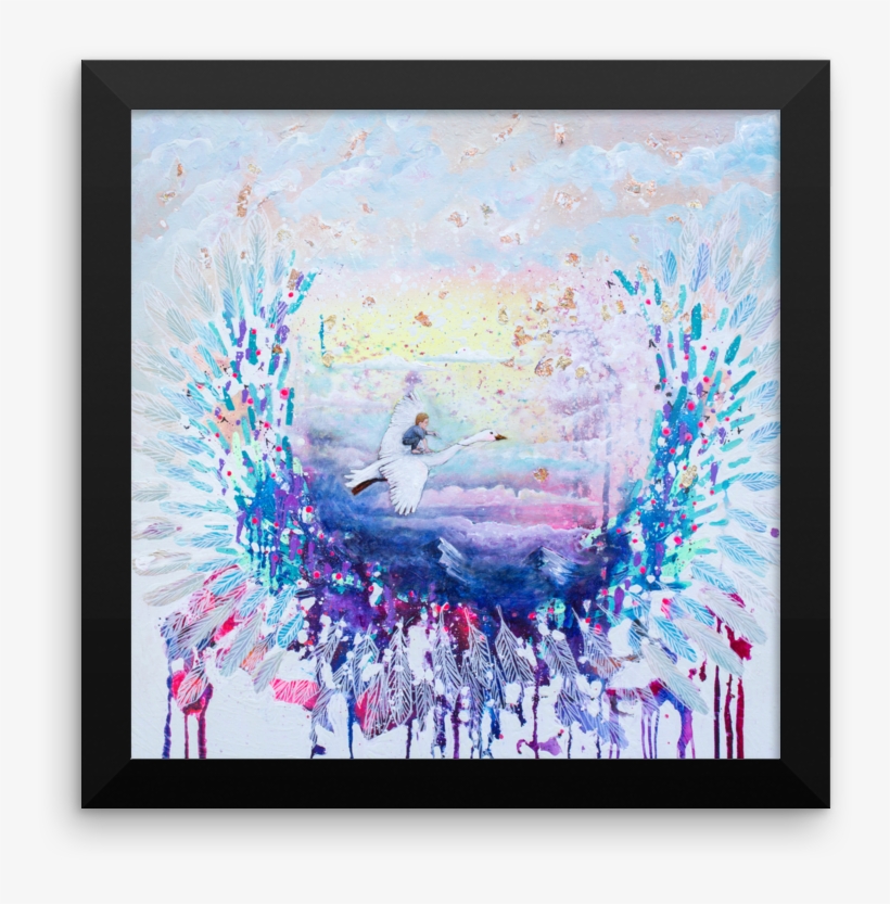 Flying Lessons Fine Art Print - Picture Frame, transparent png