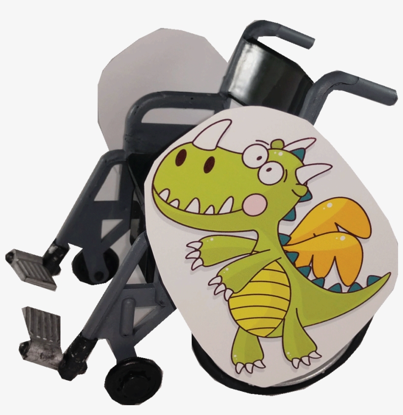 Flying Dragon Wheelchair Costume Child's - Messenger Bag, transparent png
