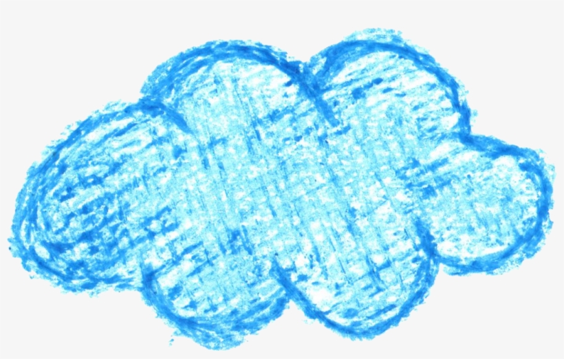 Png File Size - Crayon Cloud, transparent png