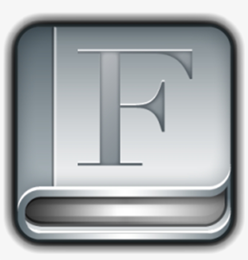 App Icon - Font Book Icon, transparent png
