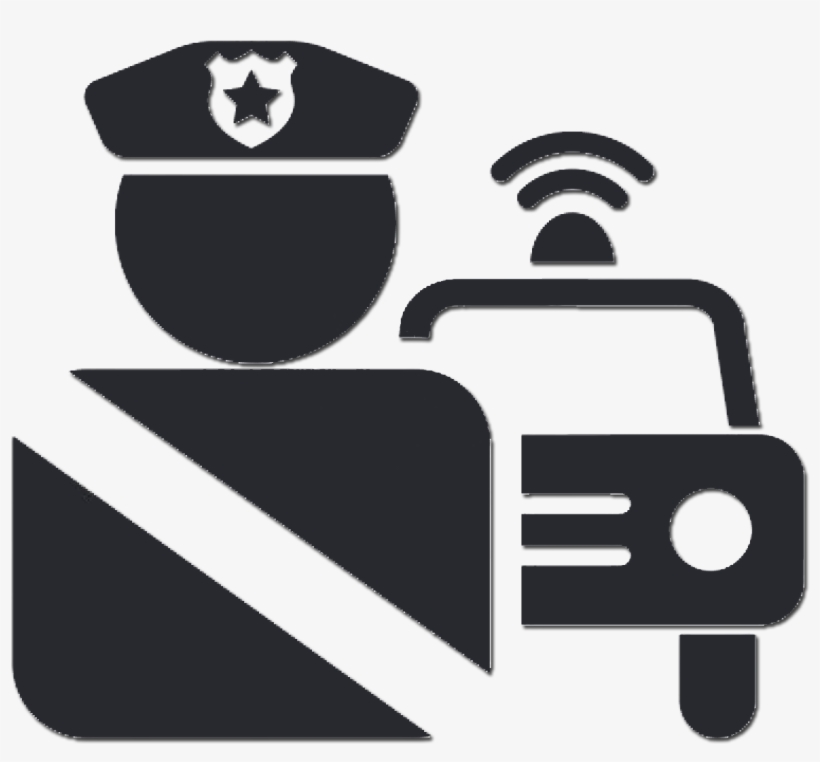 Parking Citation - Policeman Fine Icon, transparent png