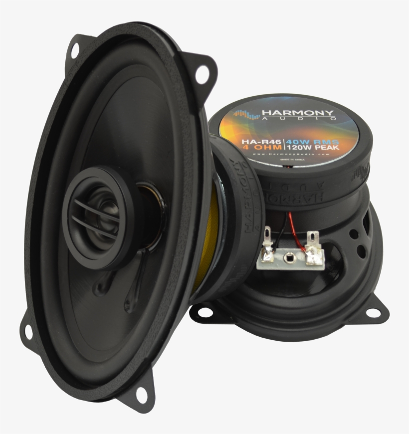 Harmony Audio Har46 Car Stereo Rhythm Series 120 Watt Car Speakers