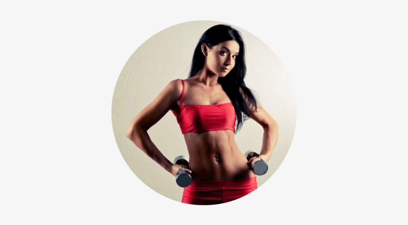 Fitness-girl - Wysportowane Ramiona U Kobiety, transparent png