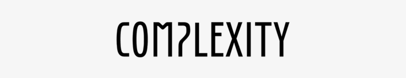 We Are Complexity - Black-and-white, transparent png