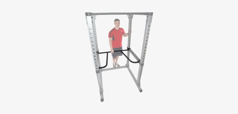 Dr378 Power Rack Dip Attachment - Body Solid Dr378 Dip Attachment, transparent png