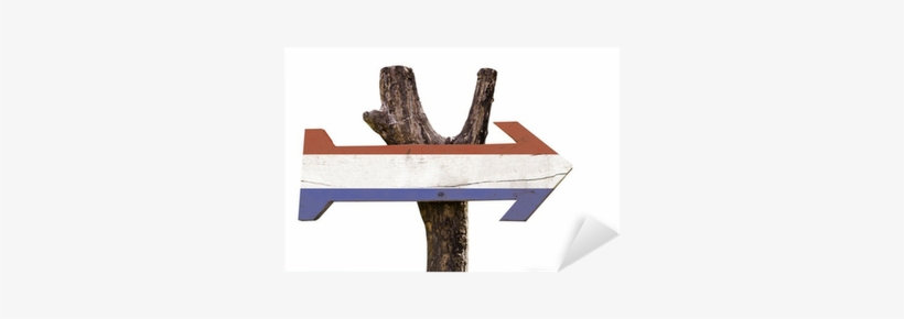 Vinilo Pixerstick Holanda Cartel De Madera Aislado - La Novela De La Patagonia, transparent png