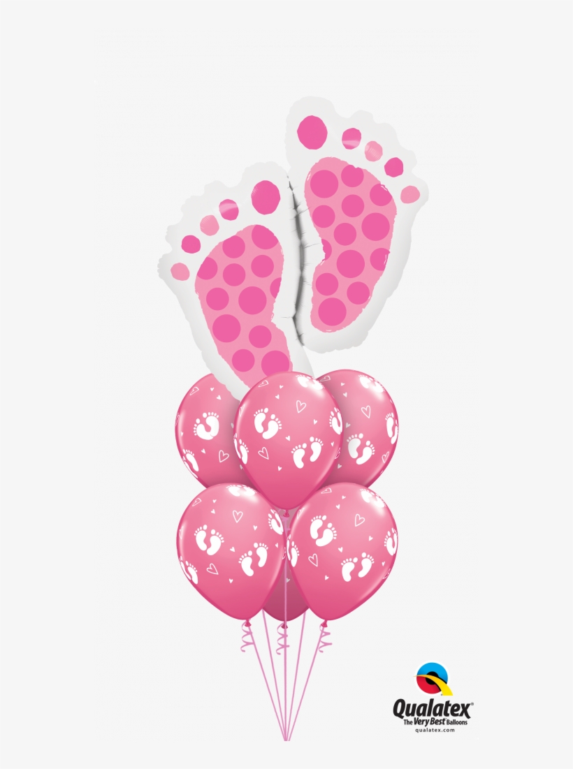 Baby Feet Balloon Bouquets, transparent png