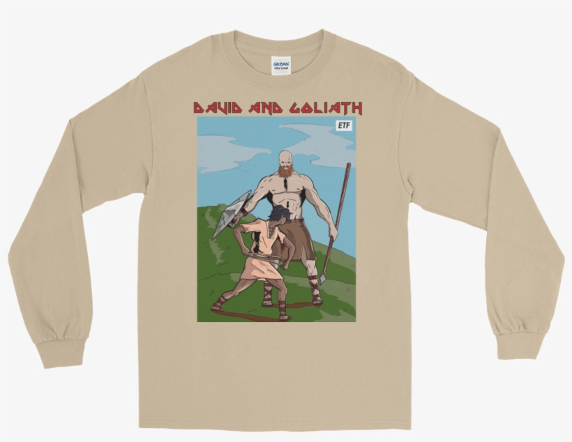 Image Of David And Goliath Ls Tee - Murder Muscle - Lift Or Die Long Sleeve, transparent png