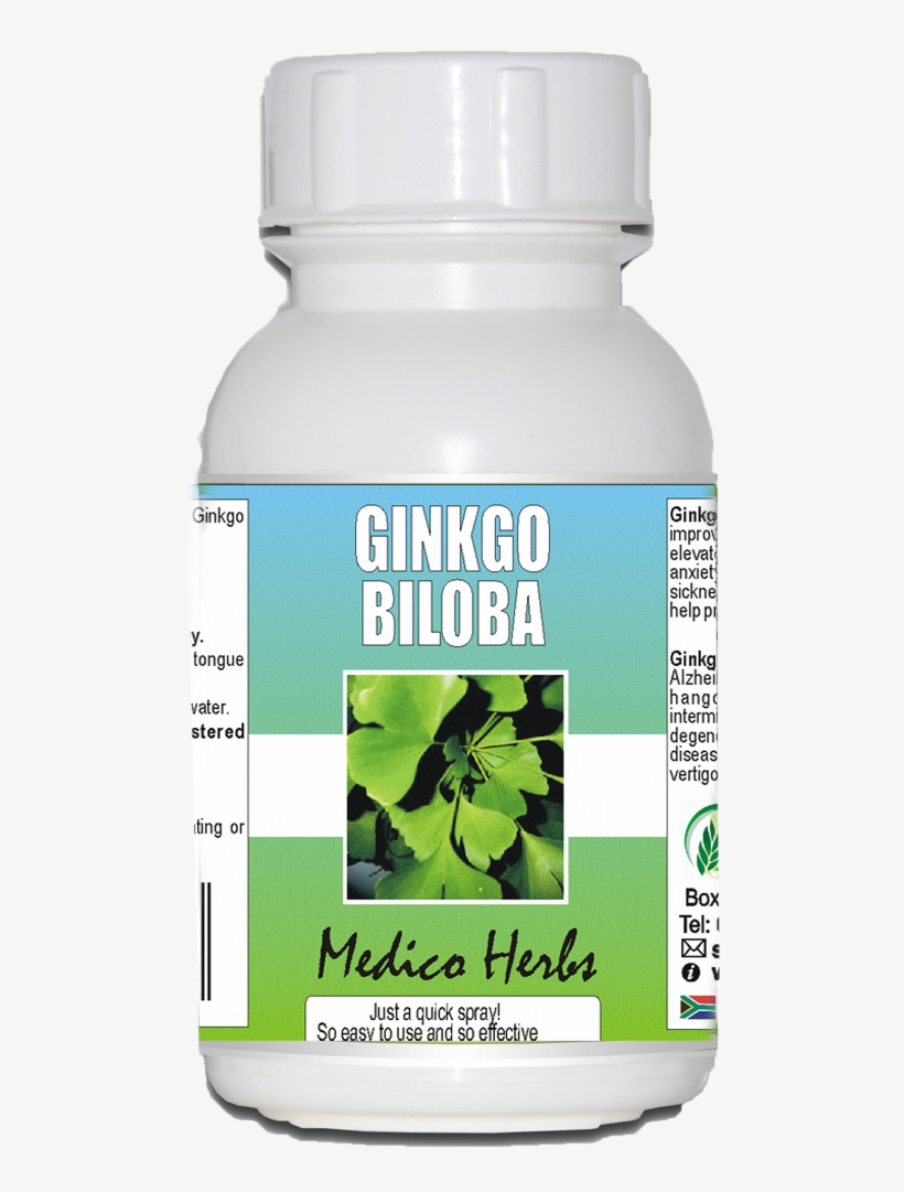 Ginkgo Biloba - Tablets 90x350mg - Sutherlandia Frutescens, transparent png