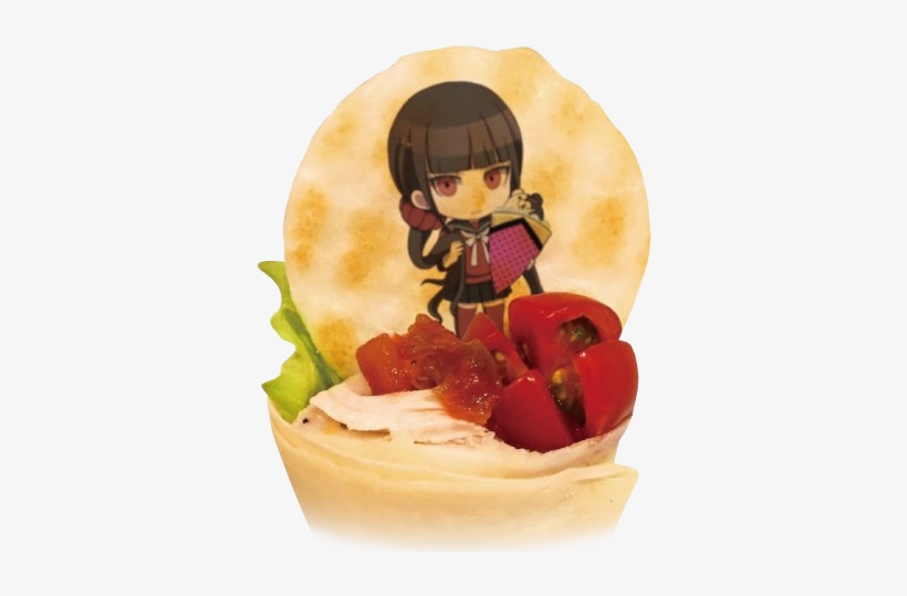 Chara-cre X Danganronpa V3 Collab Dessert - Danganronpa V3 Acrylic Keychain Charm Maki Harukawa, transparent png
