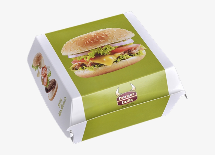 7cm Top Loader Disposable Burger Box - Fast Food Burger Box, transparent png