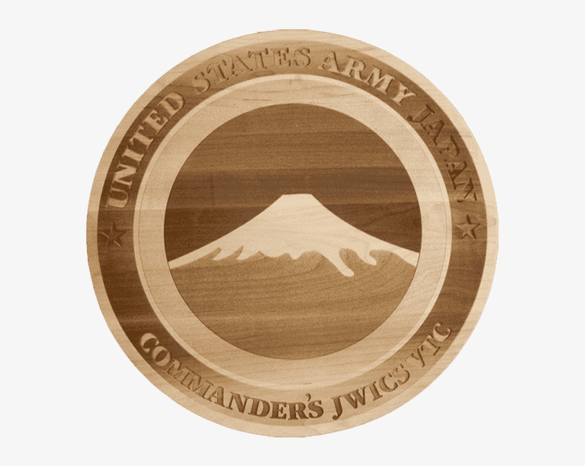 Custom Wood Engraving Of Us Army Mountain Division - Engraving, transparent png