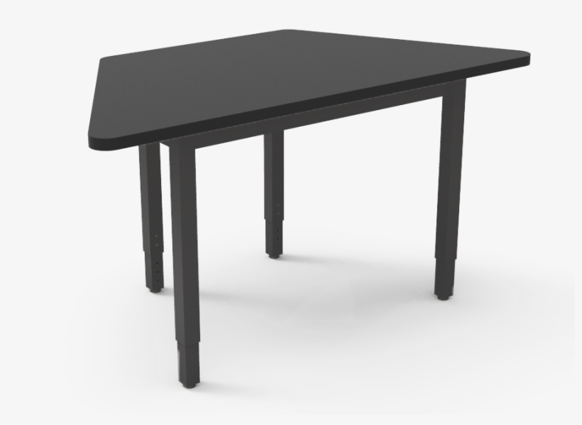 Trapezoid Lobo Table With Phenolic Top Big Paw Adjustable - Trapezoid, transparent png
