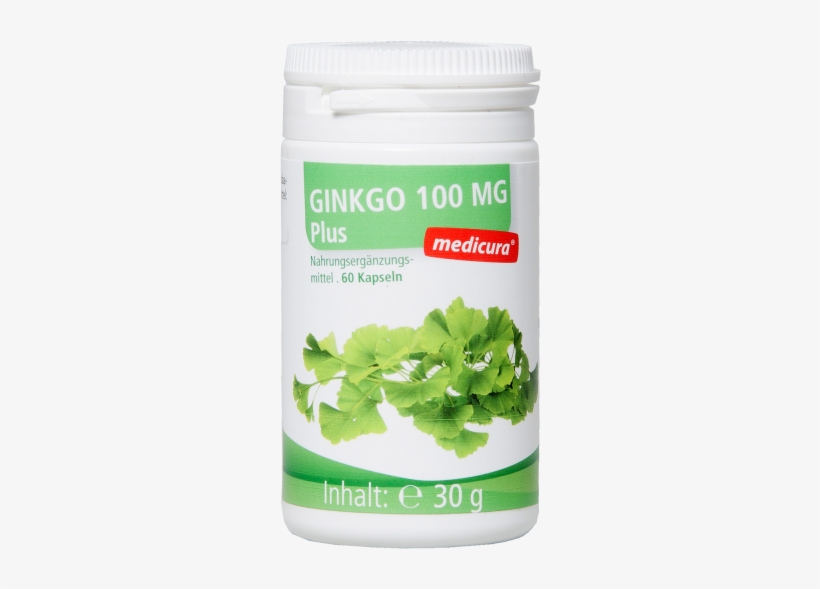 Ginkgo 100mg Plus - Dietary Supplement, transparent png
