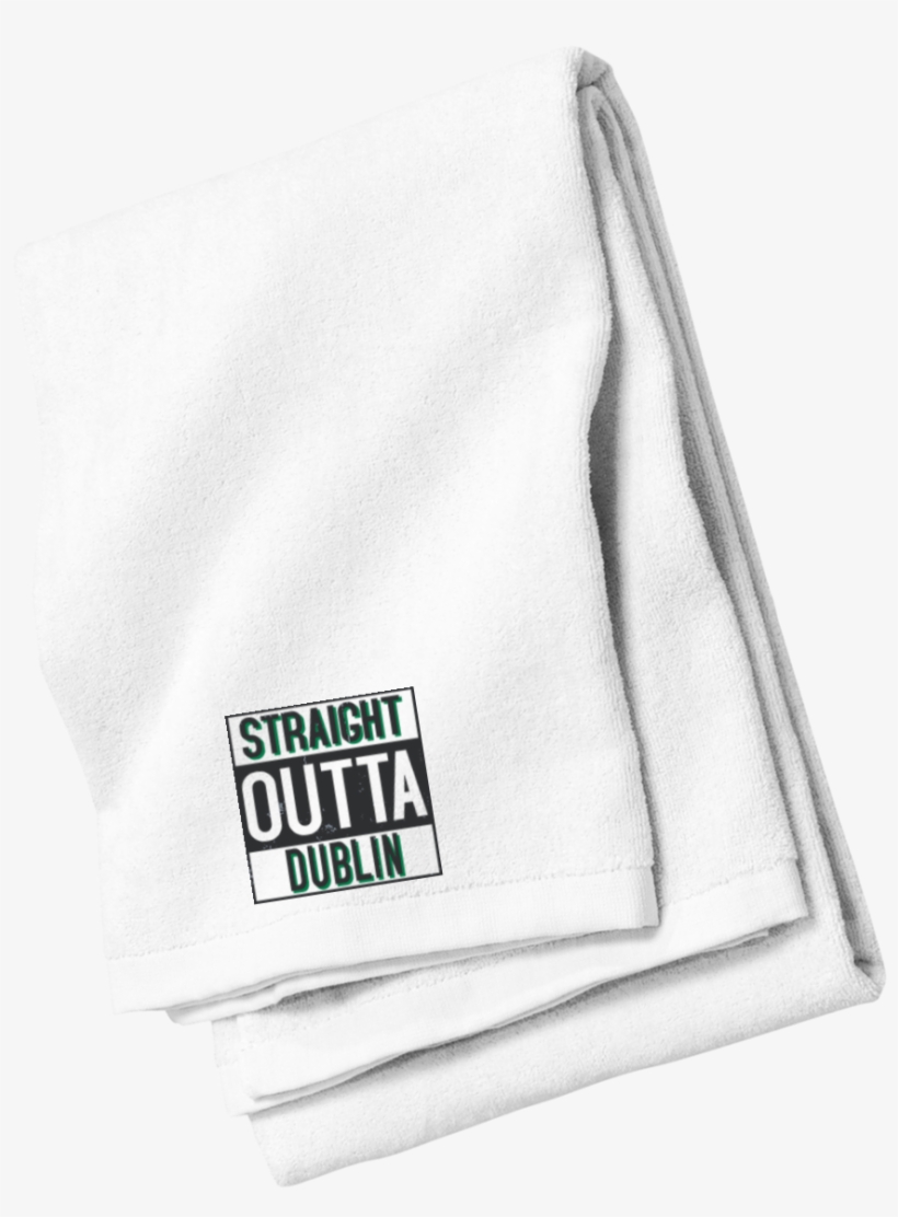 Paw Print Embroidered Beach Towel - 4 Jumbo White Swimming Hotel Cabana Beach Towels Pool, transparent png