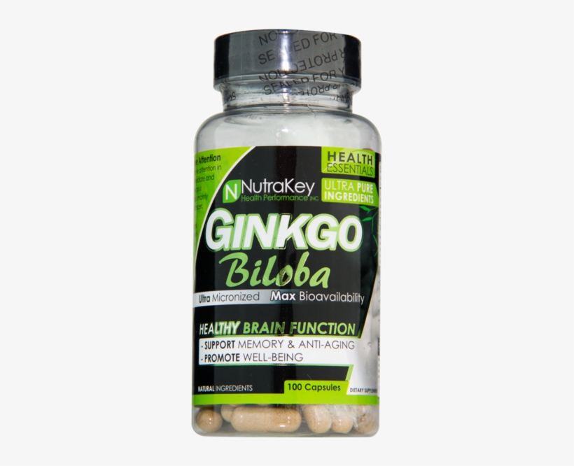 Ginkgo Biloba - Nutrakey Z Optima - 120 Capsules, transparent png
