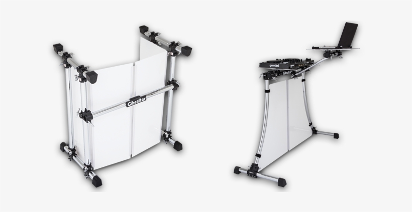 Folding Plexiglass Screens - Gibraltar Gprdj-2 Foundation Dj Stand (foundation Dj, transparent png