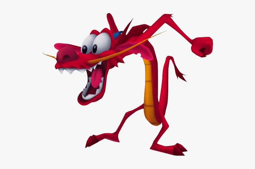Mushu Kh - Mushu Kingdom Hearts, transparent png