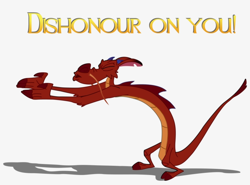 Oh I Know, They Are Not Perfect - Mushu Dishonour, transparent png