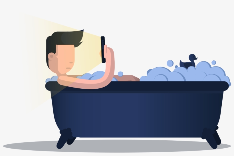 Bathroom - Cartoon, transparent png