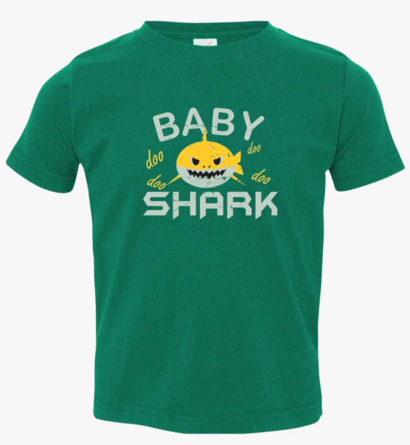 Baby Shark Toddler T-shirt - T-shirt, transparent png