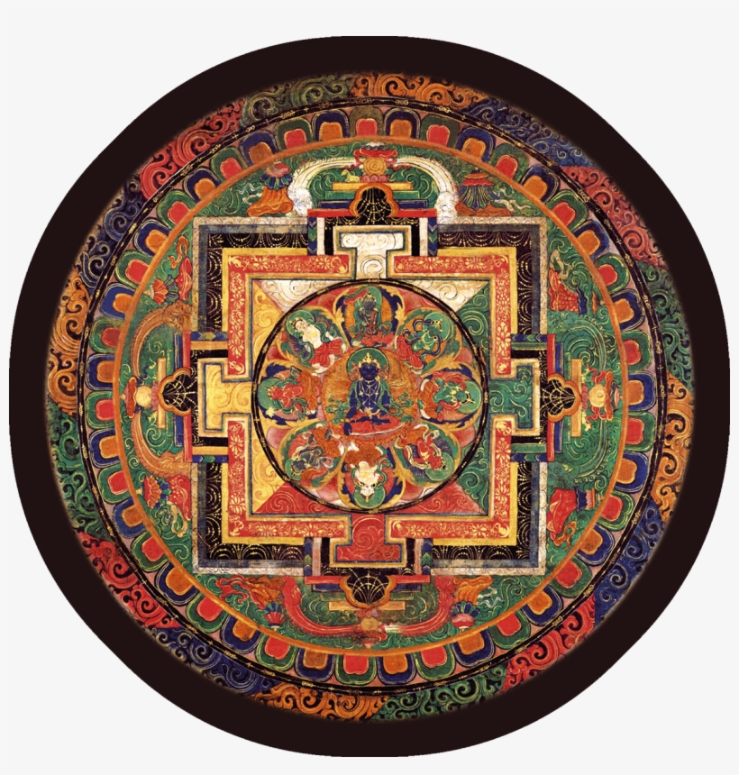 Mandala 84 Akshobhya Buddha - Mandala Buddhist Png, transparent png