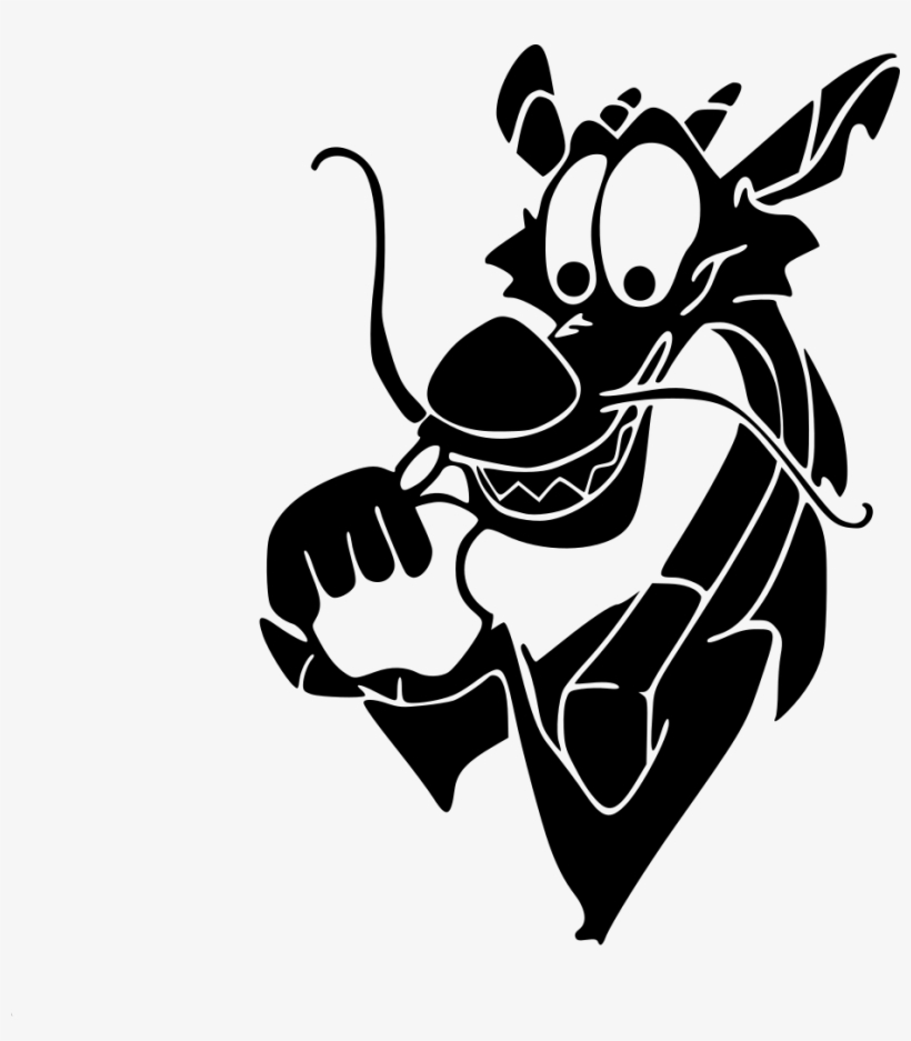 Stickers Macbook Mushu, transparent png