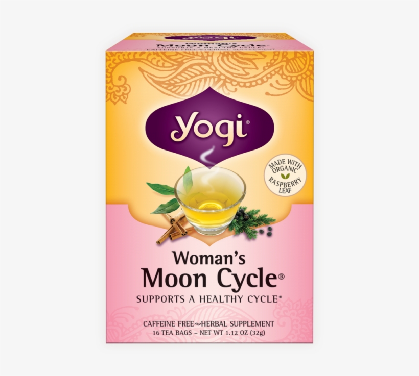 Yogi Teas, Woman's Moon Cycle Tea - Yogi Tea Ginger, transparent png